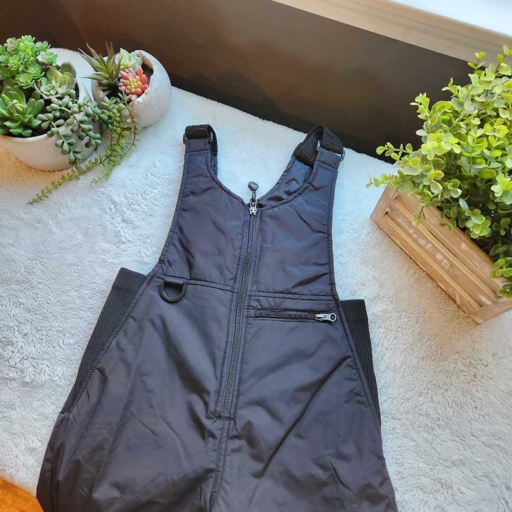 B1G1! Outdoor Gear Snow Pants Youth Peak Bib Black